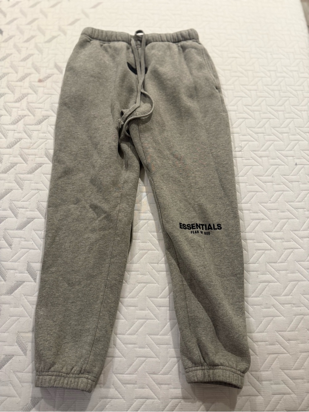 Essentials Kids Heather Gray Jogger Sweatpants
